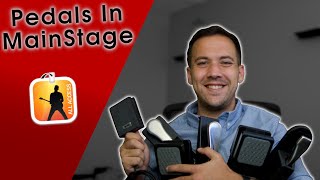 How To Set Up Pedals In MainStage [upl. by Yob88]