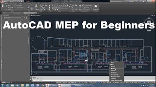 AutoCAD MEP Tutorial for Beginners [upl. by Llertal]