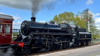 Steam Train Railway Tenterden Kent amp East Sussex UK  Steam Locomotives [upl. by Rosita]