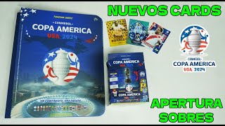 Copa América USA 2024 CARDS Flash Edition Apertura 30 Sobres con Cartas Especiales Parte 2 [upl. by Brackett]