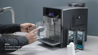 How to Clean and Descale Your Siemens EQ 6 Coffee Machine [upl. by Orville]