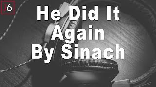 Sinach  He Did It Again Instrumental Music and Lyrics [upl. by Barboza]