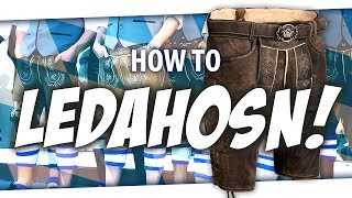 🎓 How to LEDERHOSEN [upl. by Carole]