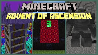 Advent of Ascension 3  Minecraft Mod Review for 1165 [upl. by Hcardahs]