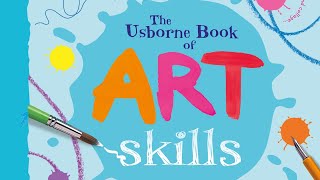 The Usborne Book of Art Skills  Flip Through [upl. by Cass212]