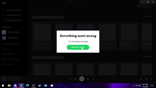 Spotify Went Wrong Try Reloading The Page Windows 10  2021 Uninstalling Spotify Cracked [upl. by Anilec]