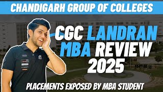 CGC Landran MBA Review 2025 The Truth About Placements amp More [upl. by Bajaj]