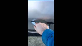 VW Caddy door removal and change [upl. by Assennav]