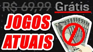 COMO CONSEGUIR JOGOS PAGOS DE GRAÇA [upl. by Euqenimod]