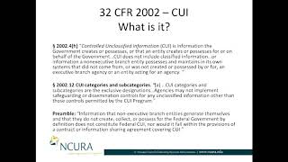 What is Controlled Unclassified Information CUI [upl. by Comfort669]