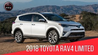 2018 Toyota RAV4 Limited Test Drive [upl. by Enneite]