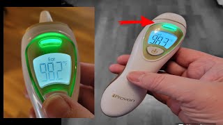 iProven Home Thermometer Review and Demo  We LOVE it [upl. by Burnham]