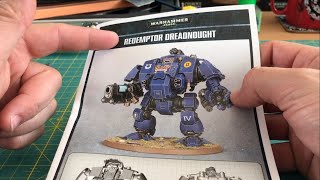 PSA Primaris Redemptor Dreadnought instructions mistake and solution WH40K Space Marines [upl. by Eiggep]