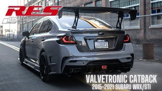 RES Valvetronic Exhaust for 2015 WRXSTI Quick Demo  THE FIRST ONE THAT ACTUALLY WORKS [upl. by Fridlund363]