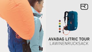 AVABAG LiTRIC TOUR Lawinenrucksack Deutsch  ORTOVOX [upl. by Imoan]