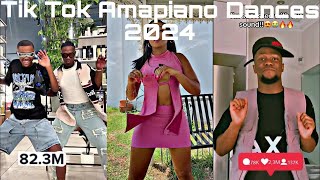 best of tik tok amapiano dance challenge  2024 💚💙🔥 evipostrw viralshort amapiano dance shot [upl. by Arreis315]