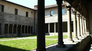 CLOISTER OF VOLTORRE  VARESE  ITALY [upl. by Ahsii]