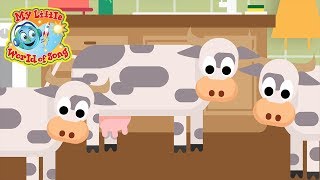 Cows In The Kitchen  Nursery Rhyme [upl. by Kuska494]