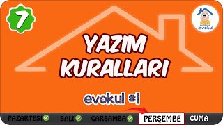 Yazım Kuralları  7 Sınıf evokul Kampı [upl. by Alric]