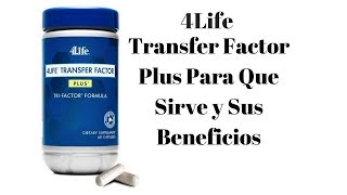 4Life Transfer Factor Plus Para Que Sirve y Sus Beneficios [upl. by Devad]