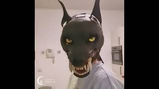 3dprinted Animatronic wolf mask [upl. by Ammadis435]