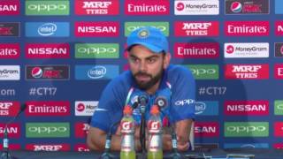 Virat Kohli after losing ICC champions trophy Final  India vs Pakistian  Press Conference 2017 [upl. by Annitsirhc74]