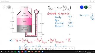 Presión manométrica en recipiente [upl. by Deerc867]