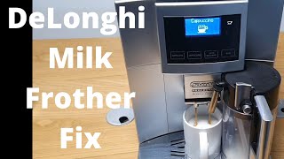 Delonghi Nespresso milk frother not working [upl. by Atinat251]