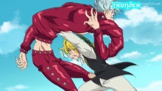 Meliodas vs Ban LutaresumidaThe seven deadly sinsDublado 60 FPS [upl. by Ynaffet]