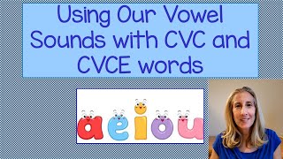 CVC amp CVCE Words Kindergarten Video Week of 5420 [upl. by Camala]