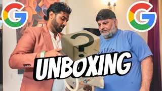 Unboxing Google Gifts with Papa Paaji [upl. by Manfred957]