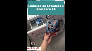 Limpeza da Lava e Seca LG  Como fazer  Das 8 às 18h [upl. by Trudi91]