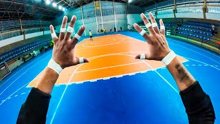 COMO É A ROTINA DE UM GOLEIRO DE FUTSAL  NA VISÃO DO GOLEIRO [upl. by Jezebel]