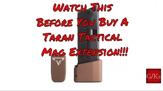 How To Install Taran Tactical Mag Extension [upl. by Nuahsyt]