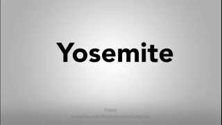 How To Pronounce Yosemite [upl. by Daniel278]