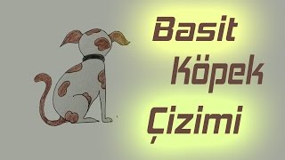 Köpek Çizimi  Basit Köpek Çizimi  Basit Çizimler 5 [upl. by Jarita]