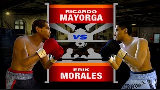 Ricardo Mayorga vs Erik Morales FIGHT NIGHT 2004 PS2 PCSX2 Gameplay 4K [upl. by Vander]