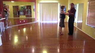 How to Lead the Cross or Cruzada in Argentine Tango [upl. by Amapuna]