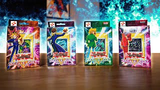 Dueling EVERY Classic YuGiOh Starter Deck 2002 Yugi vs Kaiba vs Joey vs Pegasus [upl. by Joana215]