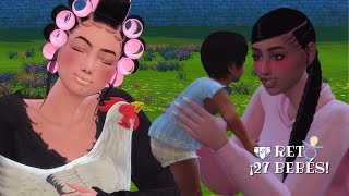 🌆 Elisa Escapa de la Ciudad 😱 y Comienza de Cero  Reto AZ Los Sims 4 [upl. by Ilojna518]