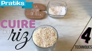 Recette de cuisine  4 techniques pour cuire du riz [upl. by Hirschfeld]