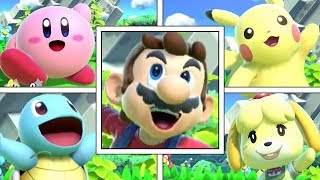 All Characters Taunts In Super Smash Bros Ultimate [upl. by Sisak]