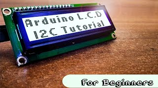 Arduino LCD I2C tutorial  how to program LCD [upl. by Connett]