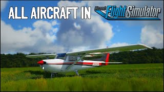 Microsoft Flight Simulator 2020  Official Planes and HandCrafted Airports Overview [upl. by Lenni]