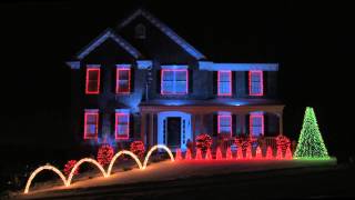 The Polar Express Christmas Light Show [upl. by Audre]