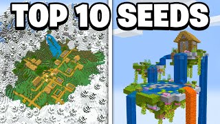 Top 10 BEST Seeds For 118 Minecraft Bedrock Edition  Java [upl. by Carder]