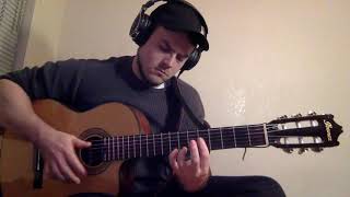 Metal Gear Solid Theme  Tappi Iwase Fingerstyle Cover Daniel James Guitar [upl. by Nalliuq]