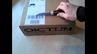 Unboxing Post von DICTUM [upl. by Esineg]