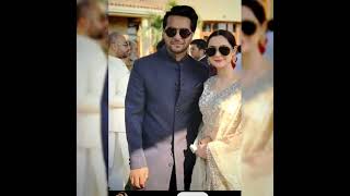 asim azharamp hania amir cute pics lovestatus [upl. by Gereron]