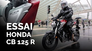 Essai Honda CB 125 R modèle 2018 [upl. by Cristoforo]